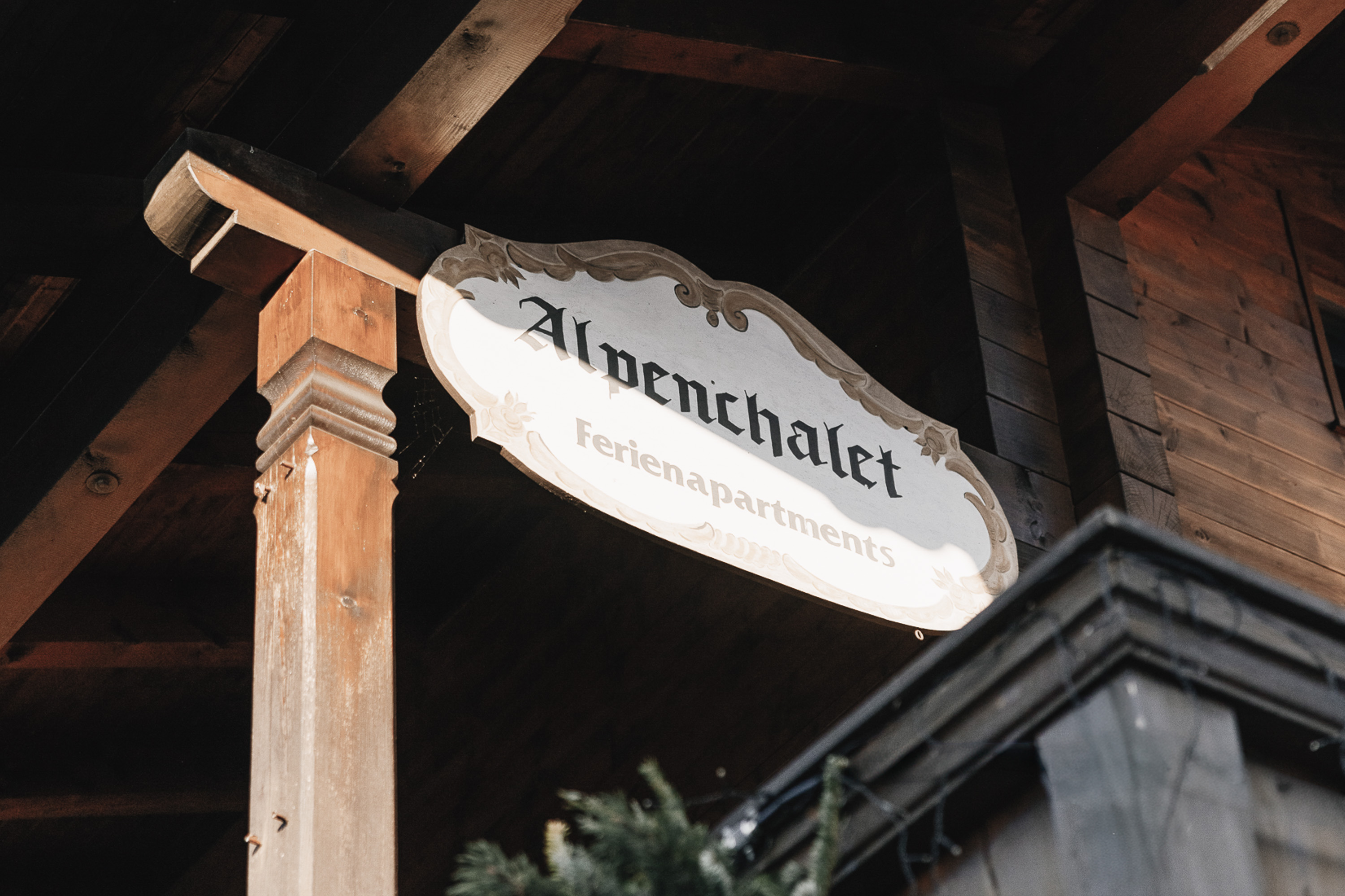 Detailansicht des Alpenchalet Reit im Winkl