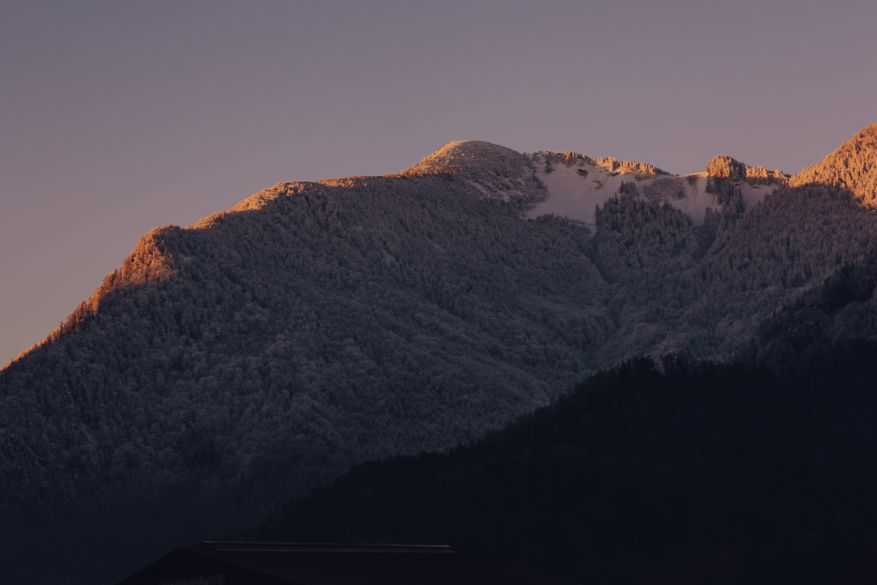 Winterliches Bergpanorama in Reit im Winkl