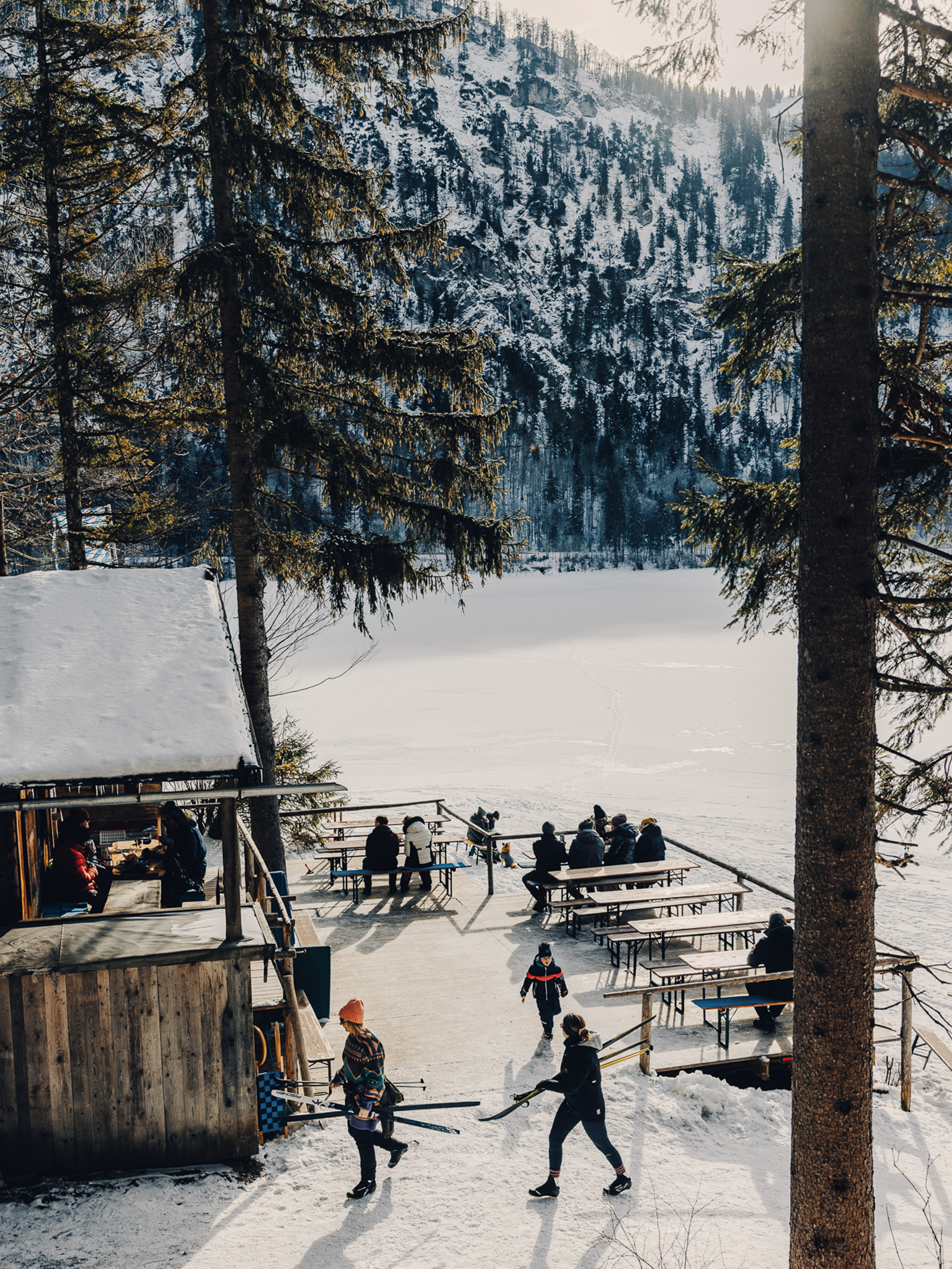 Langlaufen im Winter in Reit im Winkl